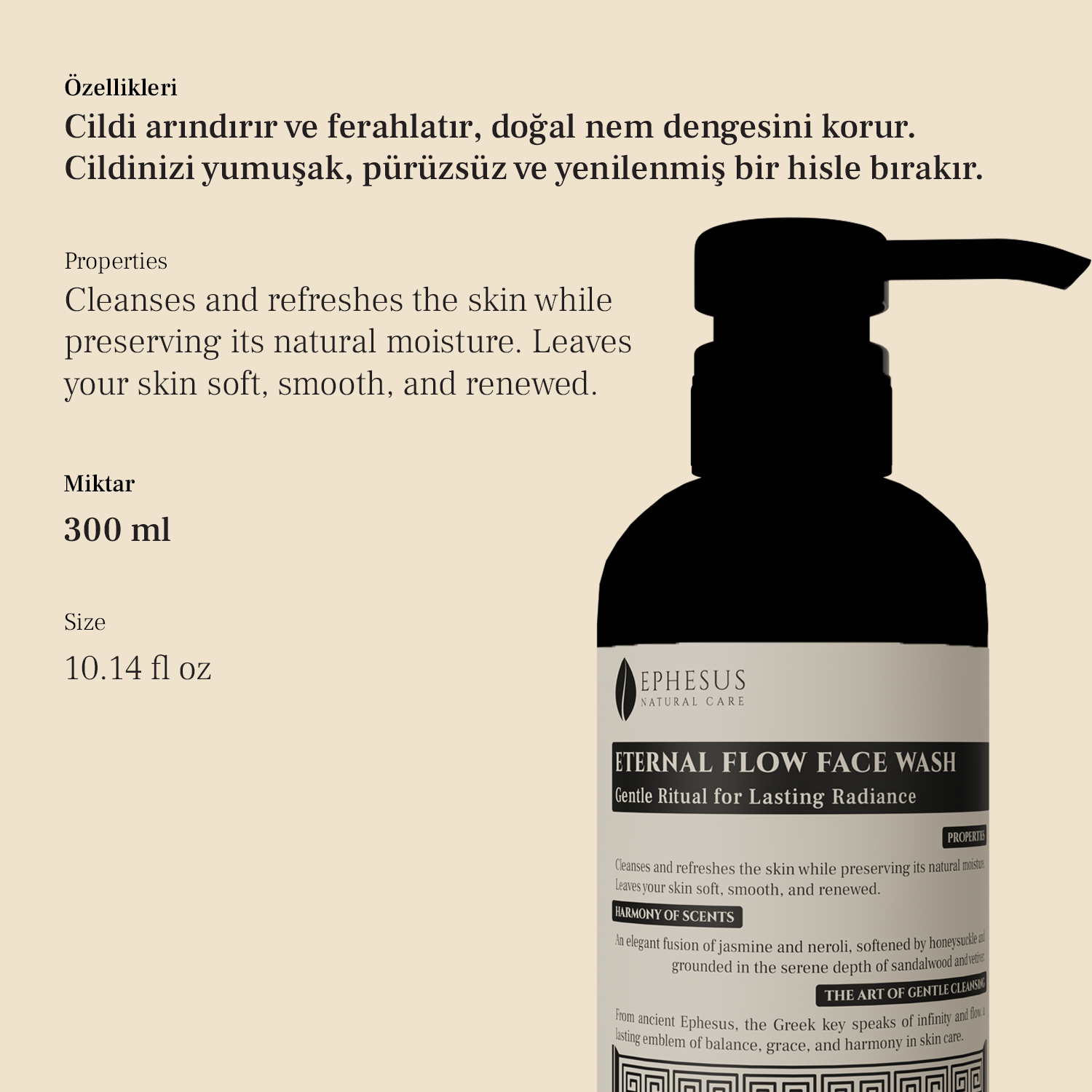 Eternal Flow Face Wash - Doğal Yüz Yıkama Jeli