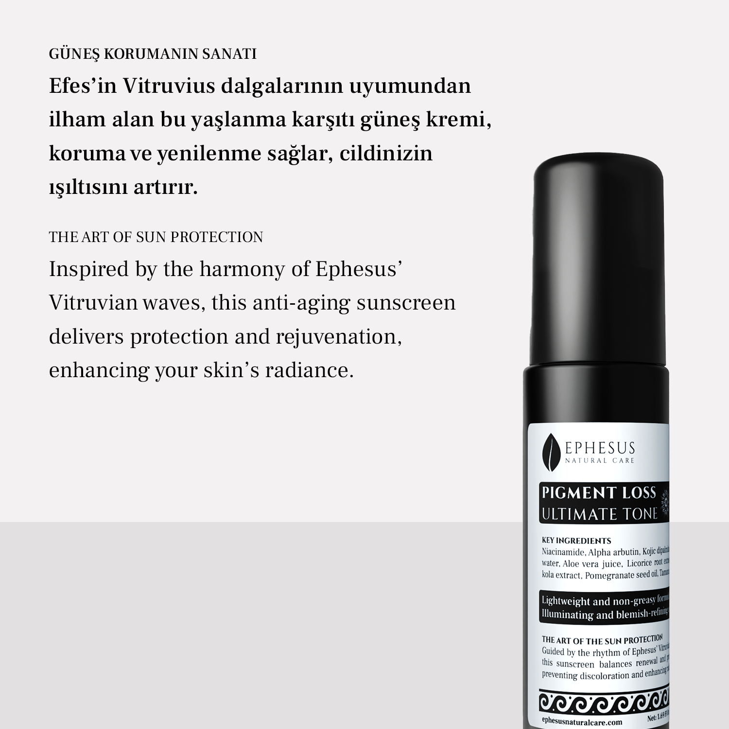Leke Karşıtı Güneş Kremi | Pigment Loss Ultimate Tone SPF 50+