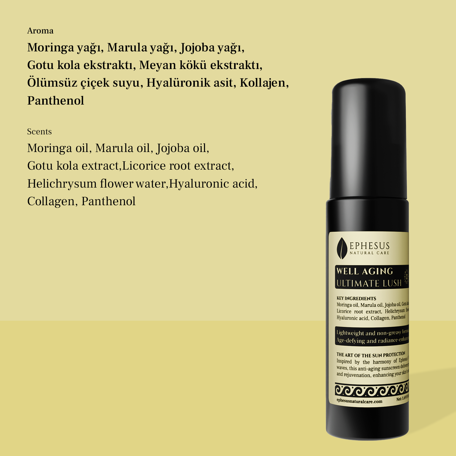 Yaşlanma Karşıtı Güneş Kremi | Well Aging Ultimate Lush SPF 50+