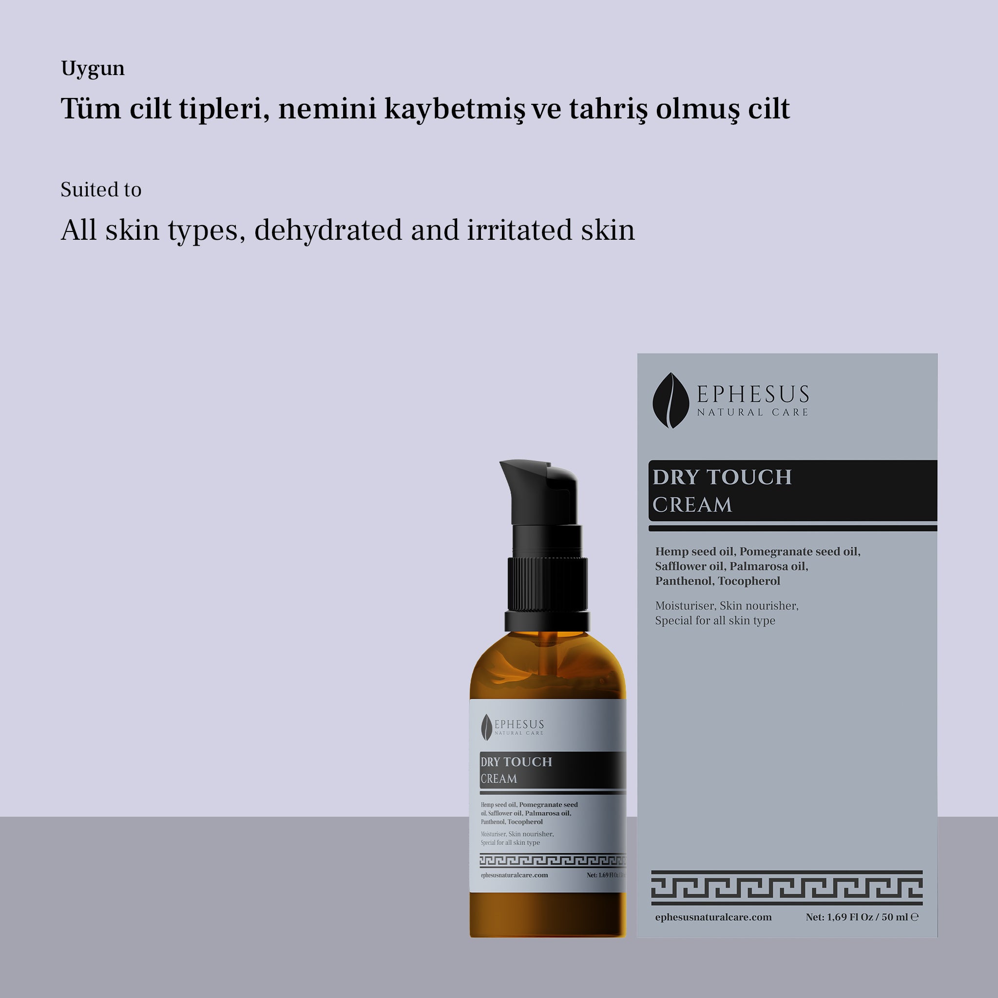 Dry Touch Cream - Yoğun Nemlendirici Yüz Kremi