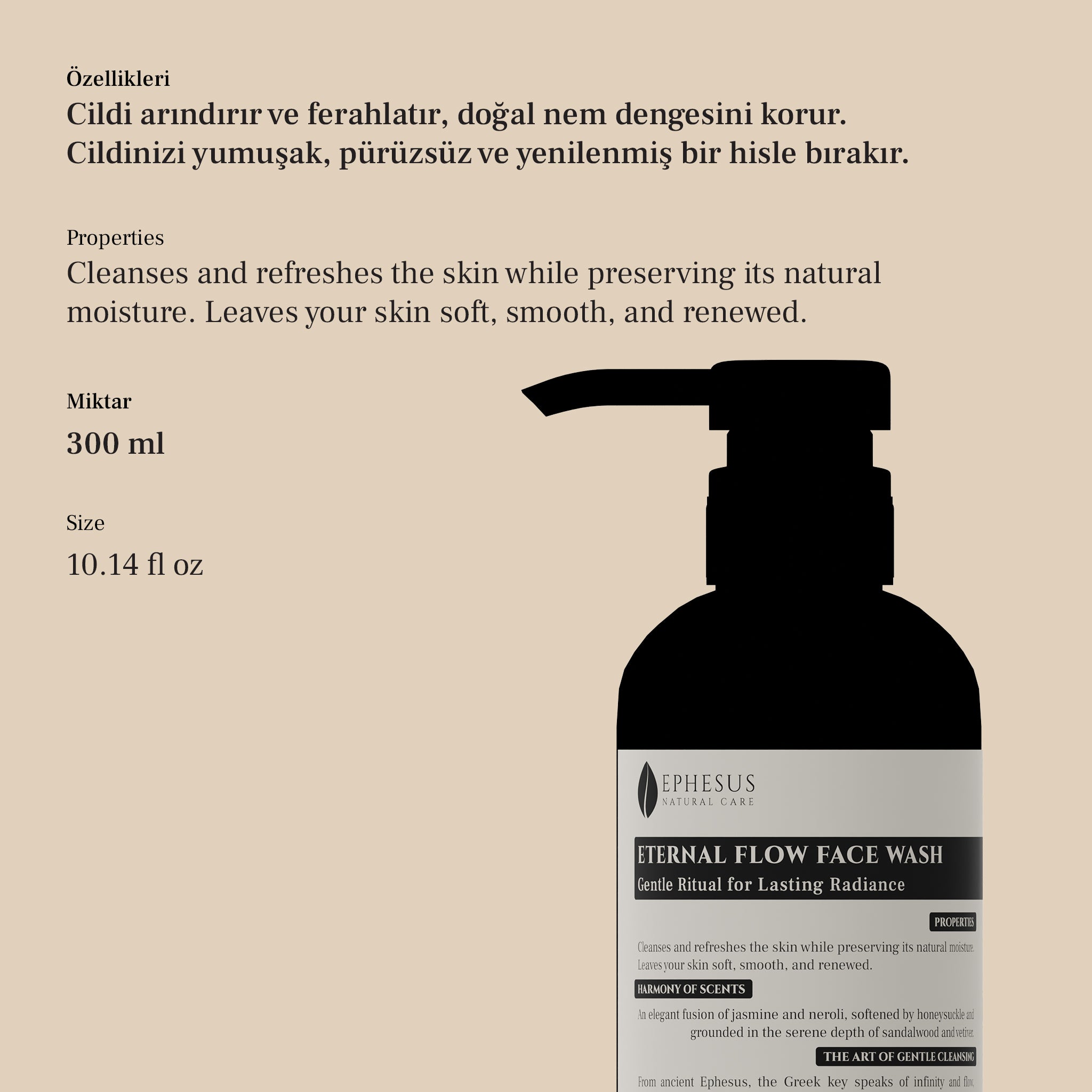Eternal Flow Face Wash - Doğal Yüz Yıkama Jeli