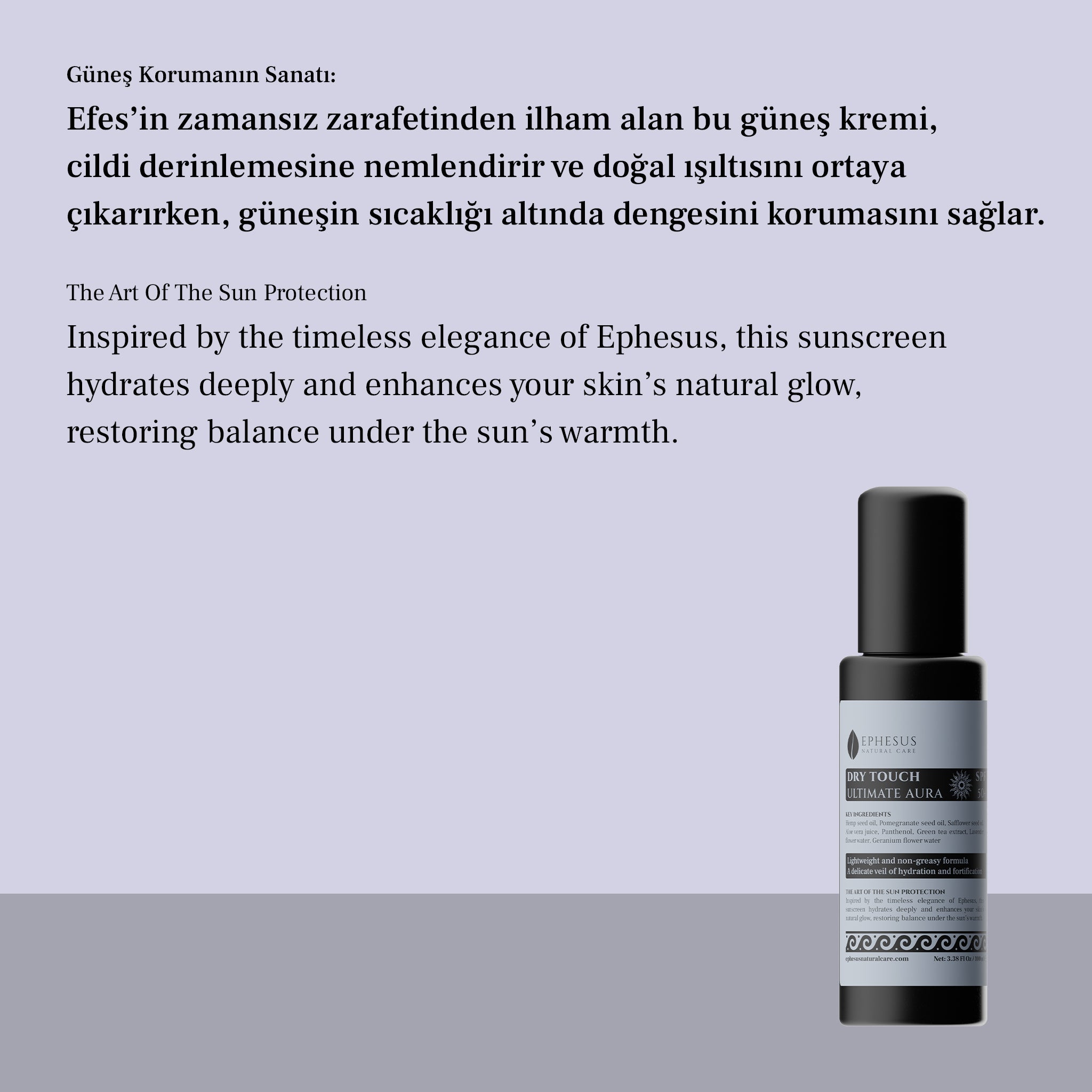 Nemlendirici Güneş Kremi | Dry Touch Ultimate Aura SPF 50+