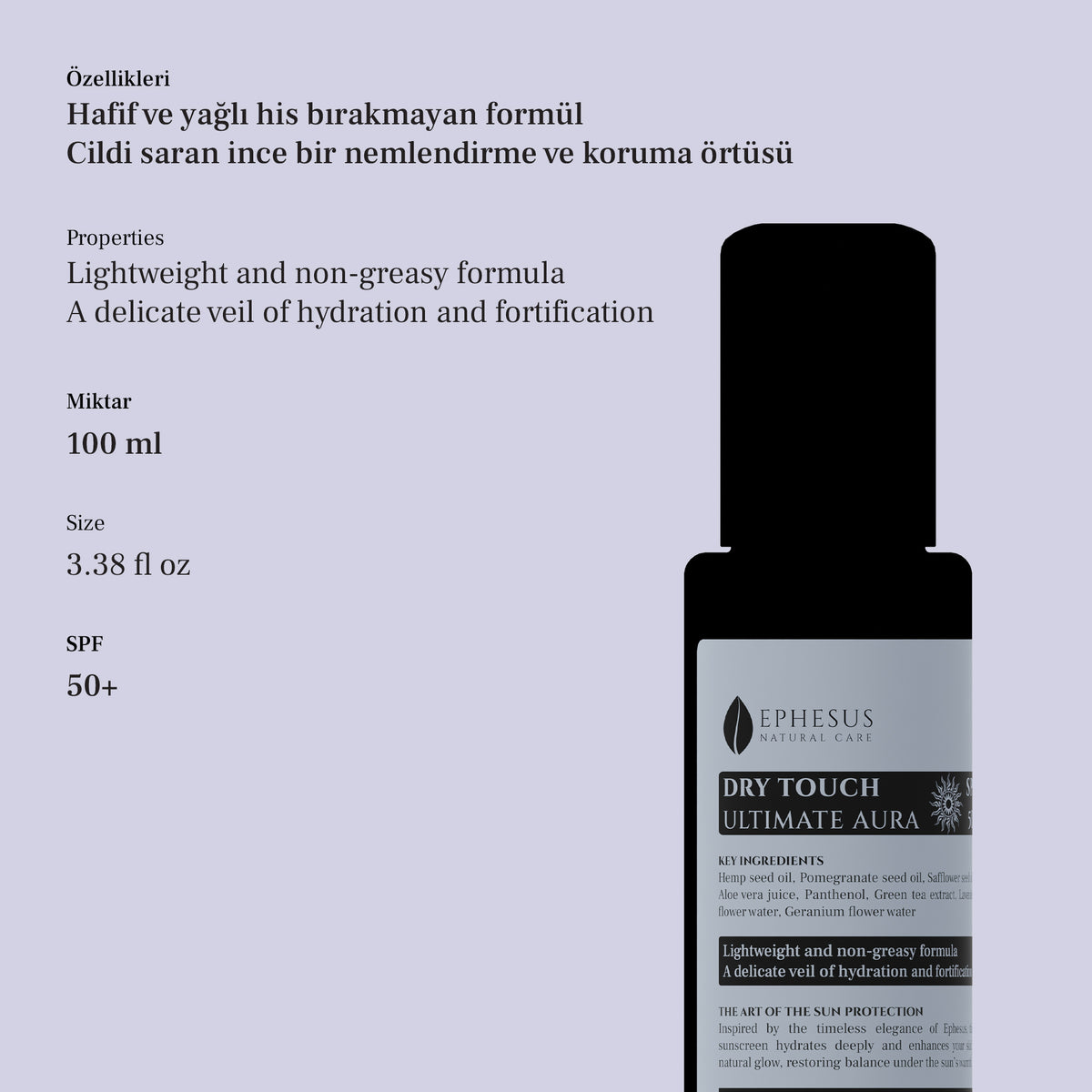 Dry Touch Cream & Firm Hydrate Serisi SPF+ | Nemlendirici Yüz Kremi ,Tonik ve Güneş Kremi