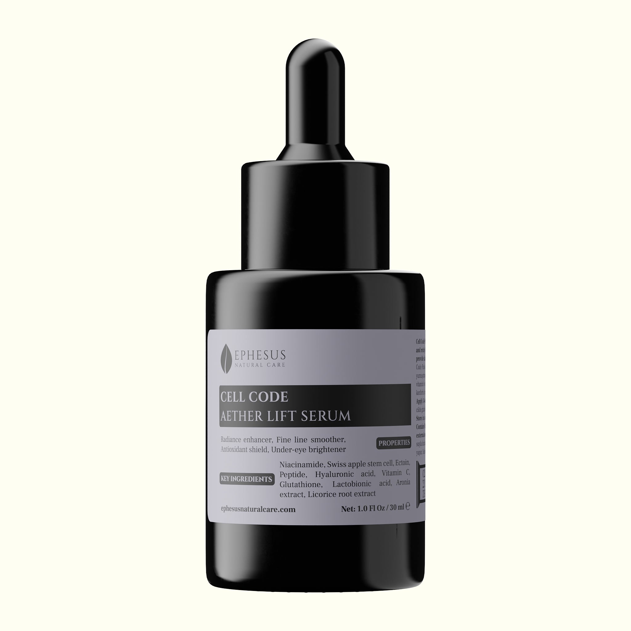Cell Code Aether Lift Serum - Bitkisel Kök Hücre Ekstreli Yaşlanma Karşıtı Yüz Serumu