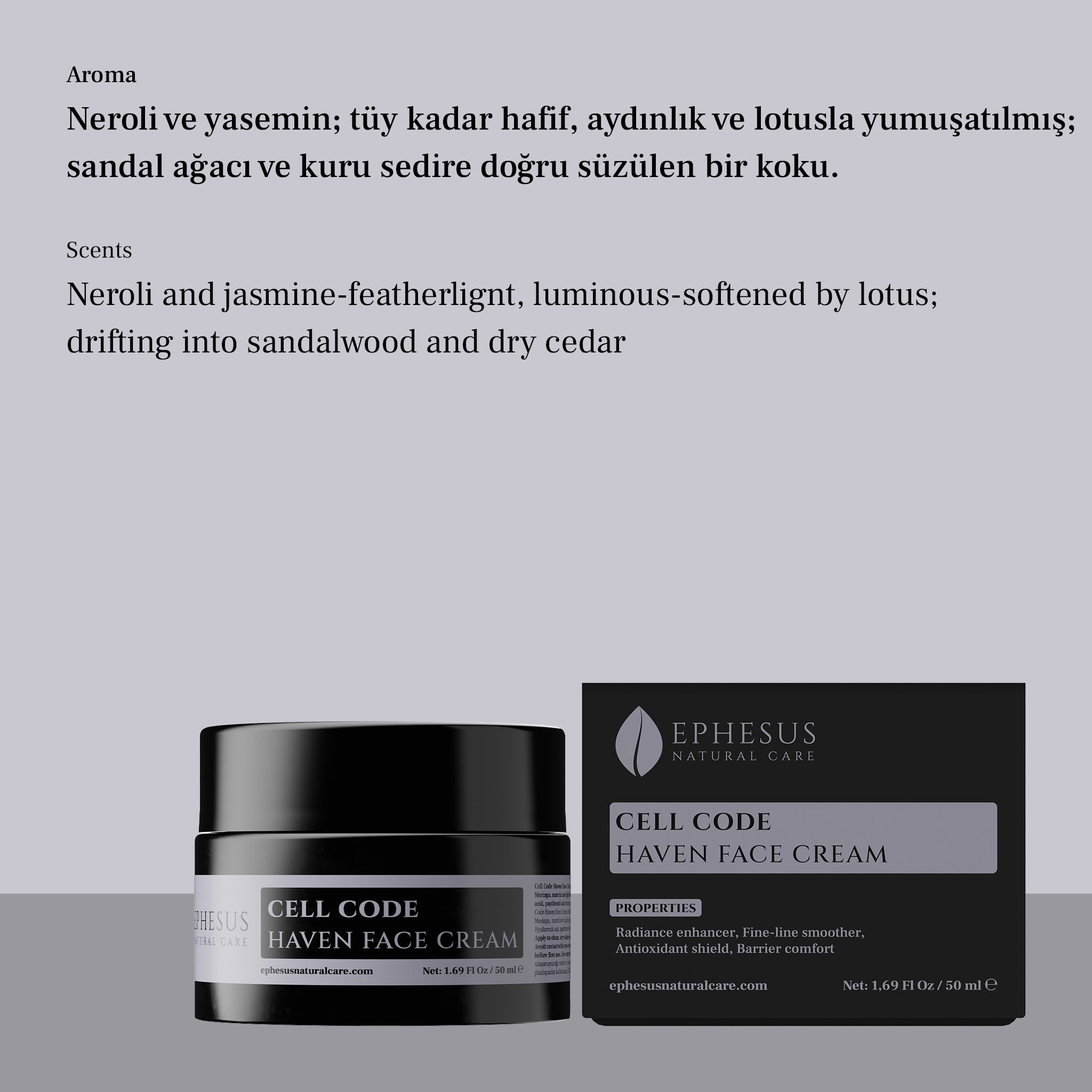 Cell Code Haven Face Cream - Bitkisel Kök Hücre Ekstreli Yaşlanma Karşıtı Yüz Kremi
