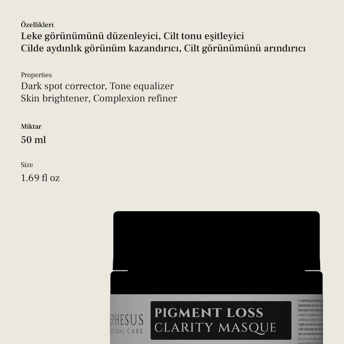 Pigment Loss Serisi SPF+ | Leke Karşıtı Serum, Krem, Tonik, Güneş Kremi ve Maske