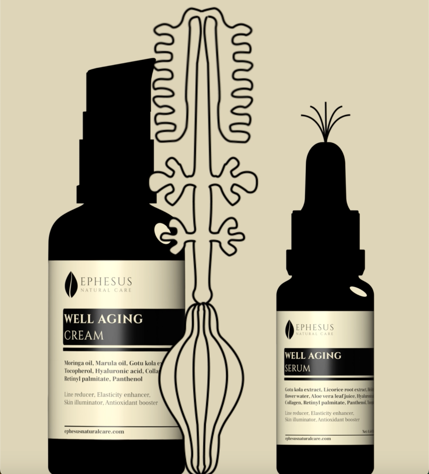 well aging krem, well aging serum, well aging serisi, ephesus natural care