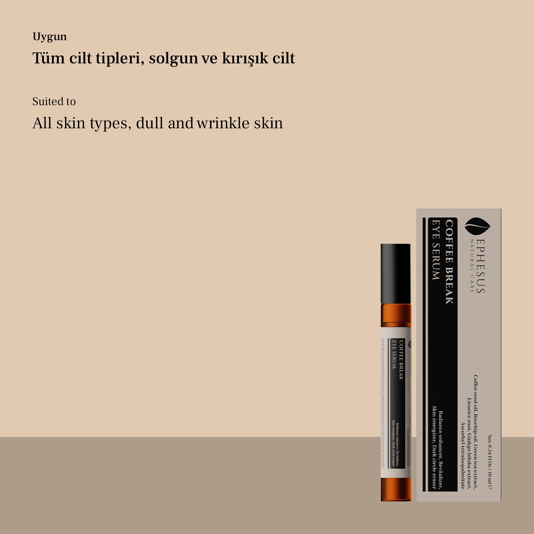 Coffee Break Eye Serum - C Vitaminli ve Kafeinli Göz Çevresi Bakım Serumu