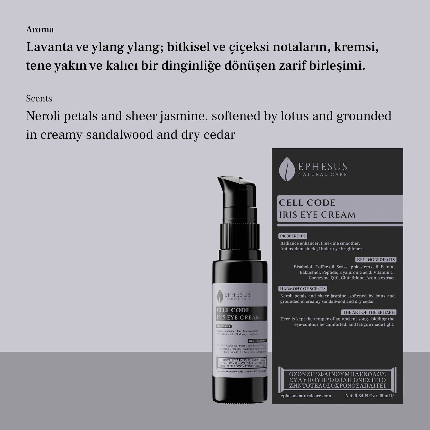 Cell Code Iris Eye Serum - Bitkisel Kök Hücre Ekstreli Yaşlanma Karşıtı Göz Çevresi Kremi
