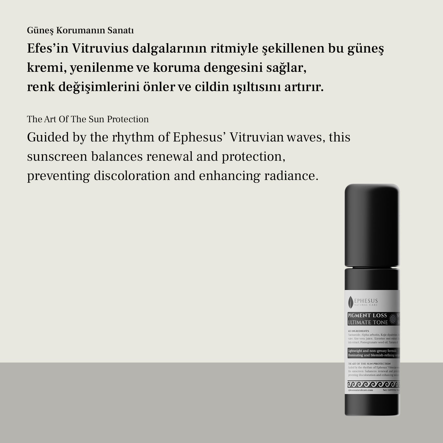 Leke Karşıtı Güneş Kremi | Pigment Loss Ultimate Tone SPF 50+