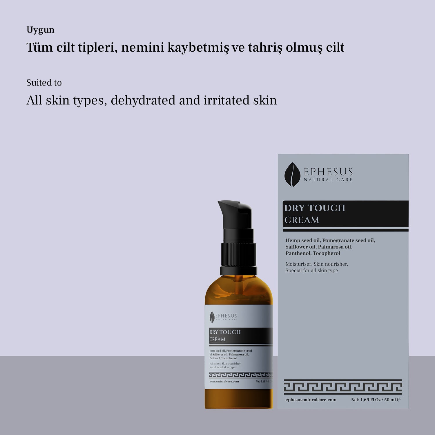 Dry Touch Cream - Yoğun Nemlendirici Yüz Kremi