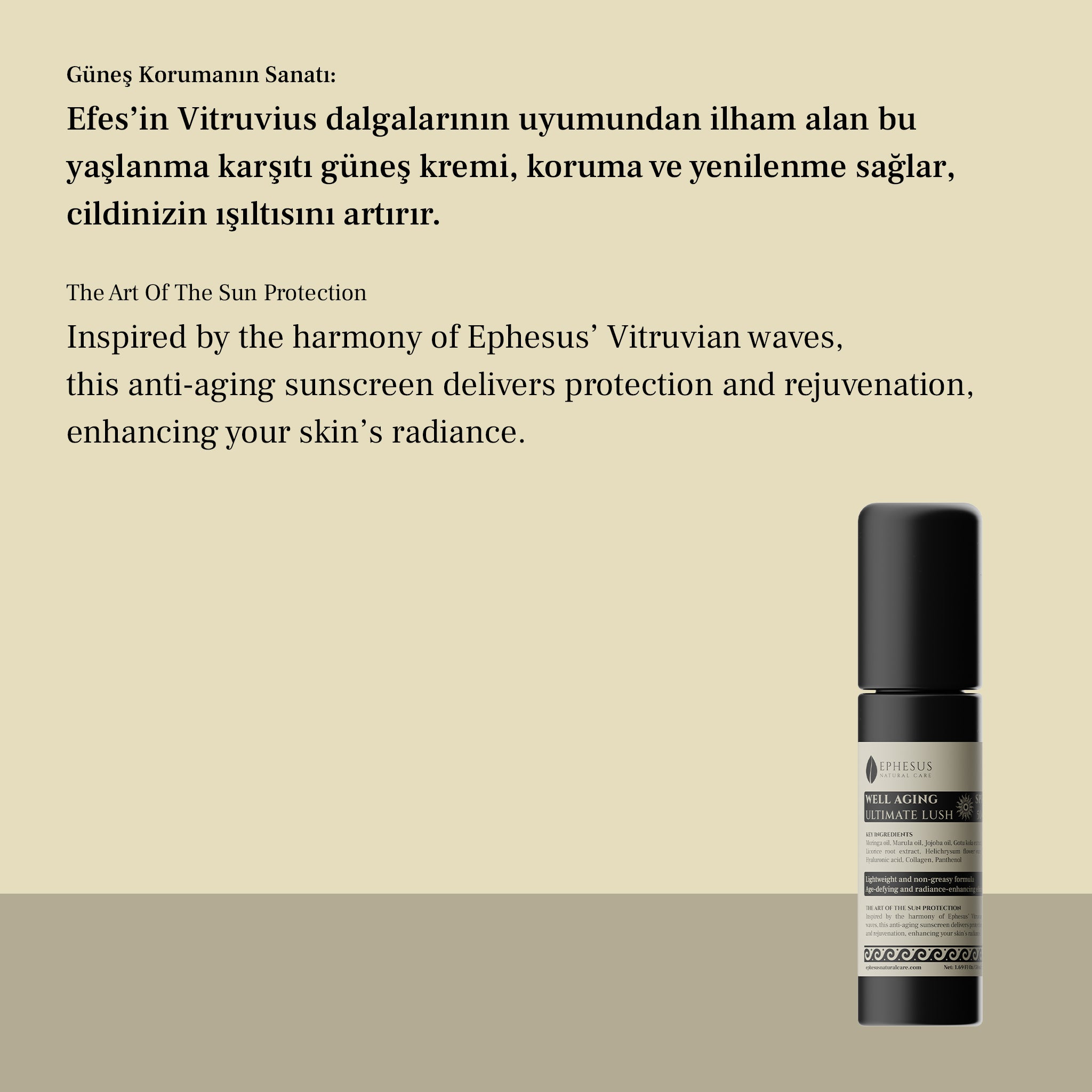 Yaşlanma Karşıtı Güneş Kremi | Well Aging Ultimate Lush SPF 50+