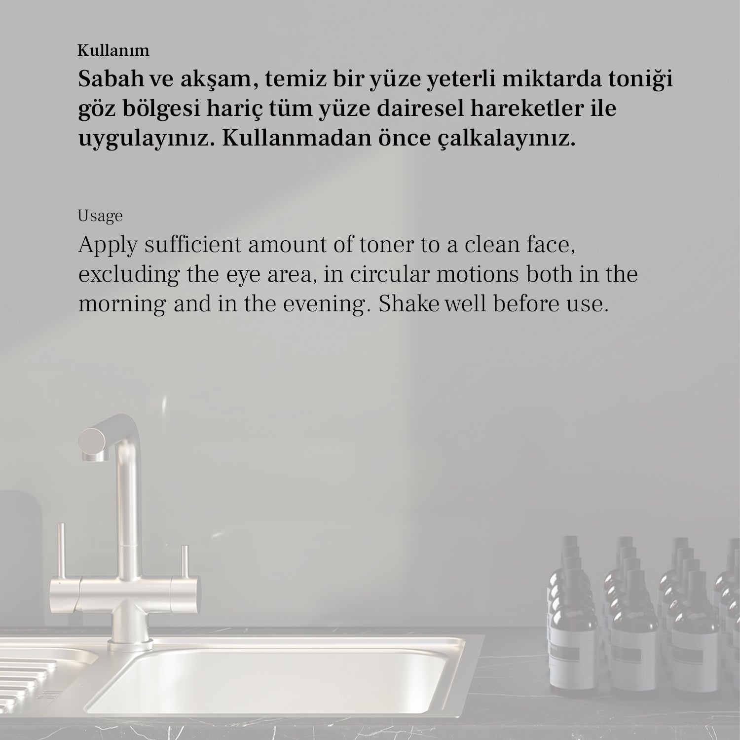 Yoğun Nemlendirici Tonik Kullanma Talimatları - Ephesus Natural Care