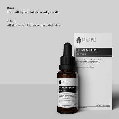 cilt tonu eşitleyici, leke, sivilce, iz giderici, serum ephesus natural care