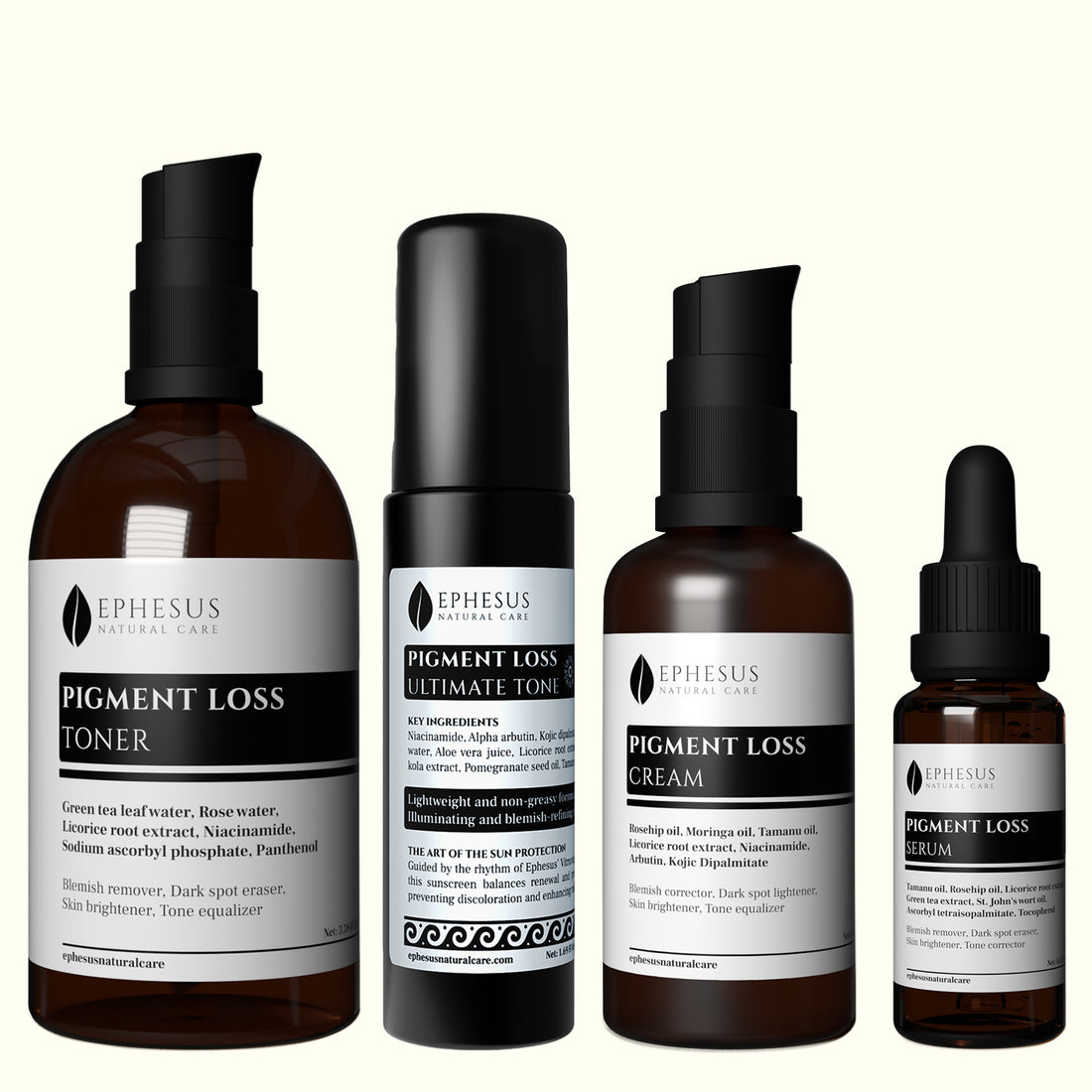 Pigment Loss Serisi SPF+ | Leke Karşıtı ve Ton Dengeleyici Pigmentasyon Seti