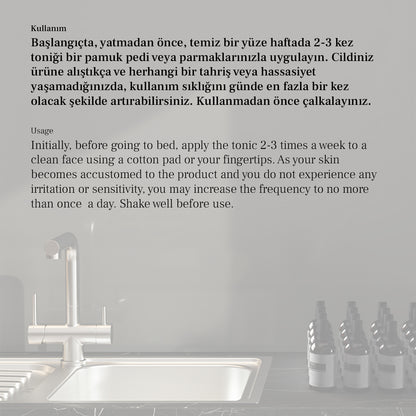 AHA BHA Ton Eşitleyici Cilt Toniği - Ephesus Natural Care