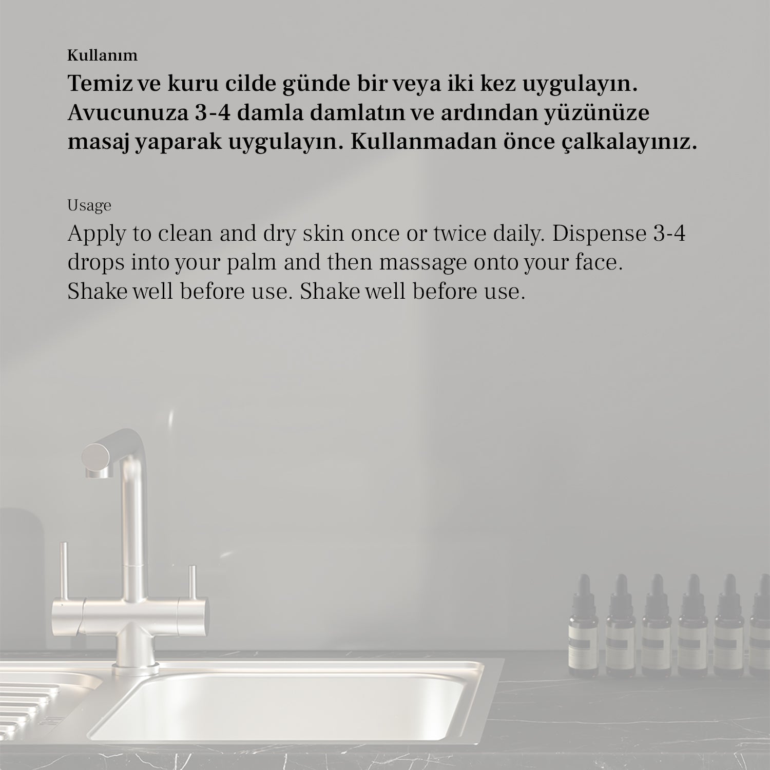 kırışıklık giderici, yaşlanma karşıtı , sıkılaştırıcı yüz serumu, kullanma talimatları, Ephesus Natural Care